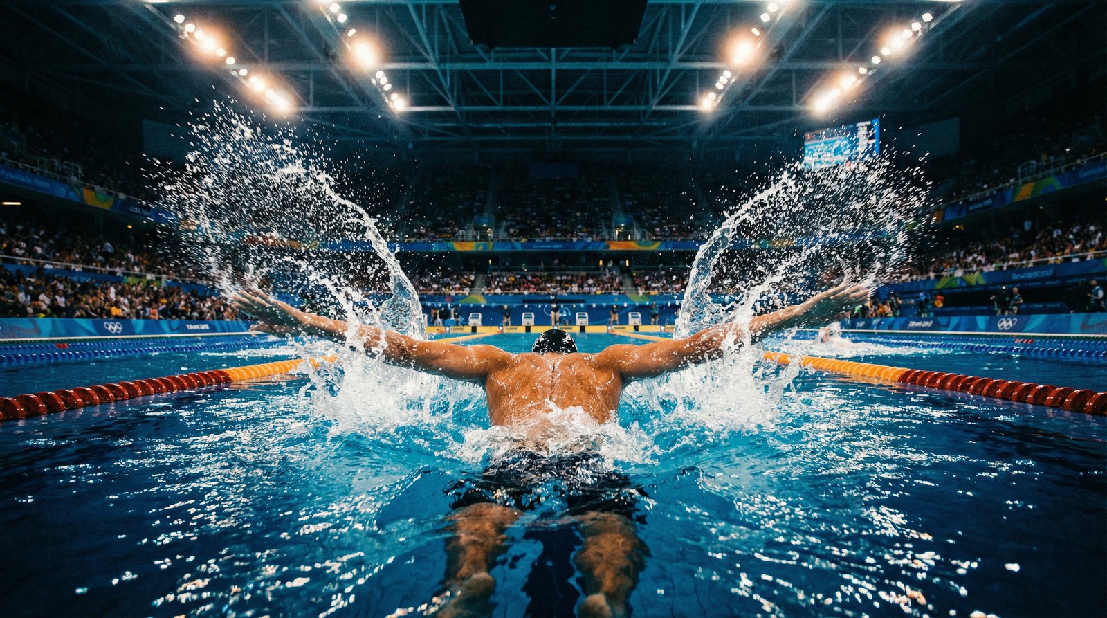 人兽游泳赛事视频